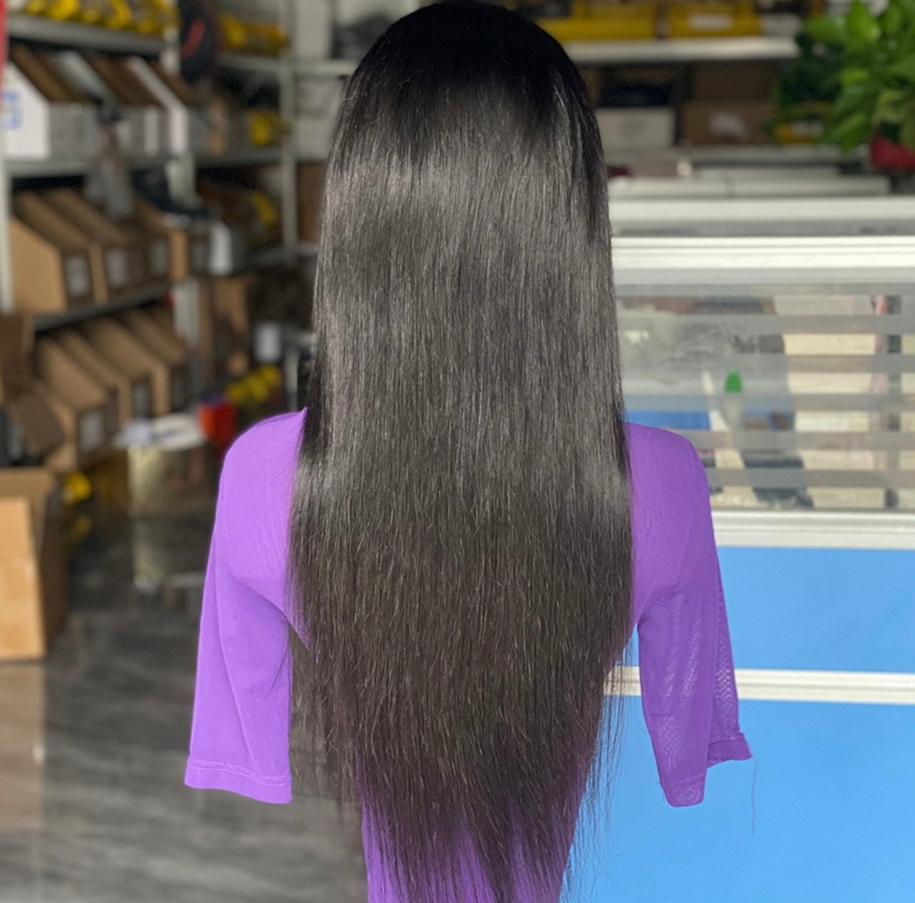 30” 13*4 Mongolian Blend Straight