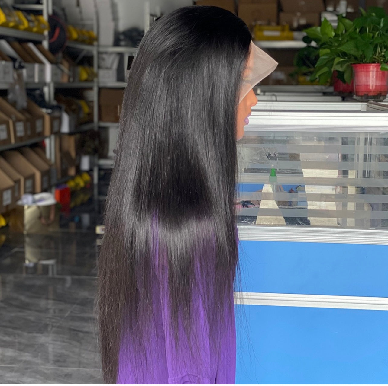 30” 13*4 Mongolian Blend Straight