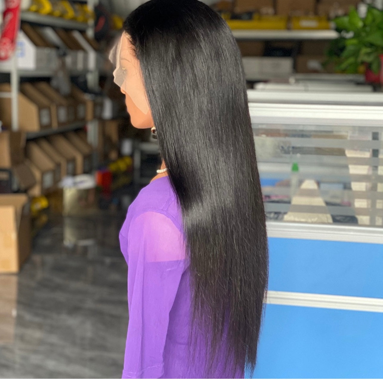 30” 13*4 Mongolian Blend Straight