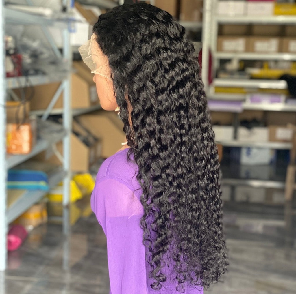 30” 13*4 Mongolian  Blend Curly